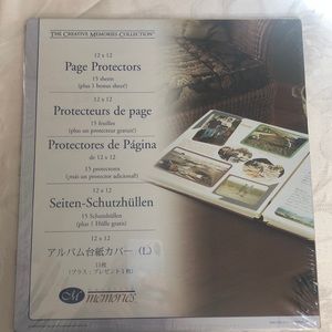 Creative Memories 12 x 12 Page Protectors(15 in package)